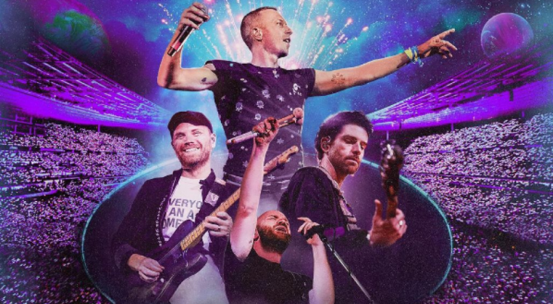 Coldplay é formado por Chris Martin, Jon Buckland, Guy Berryman e Will Champion.