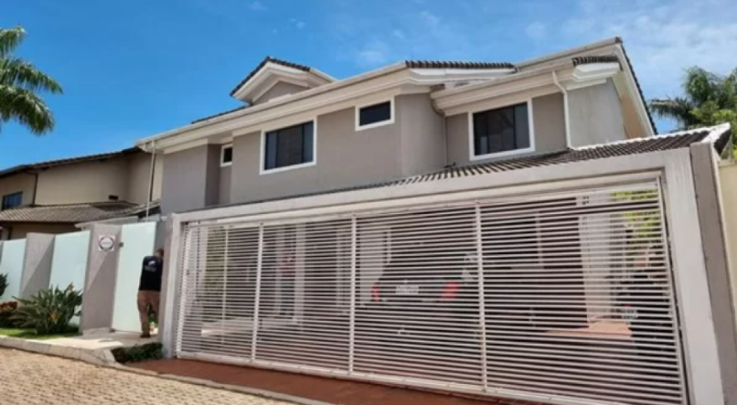 Casa onde o ex-presidente Jair Bolsonaro (PL) irá morar em Brasília.