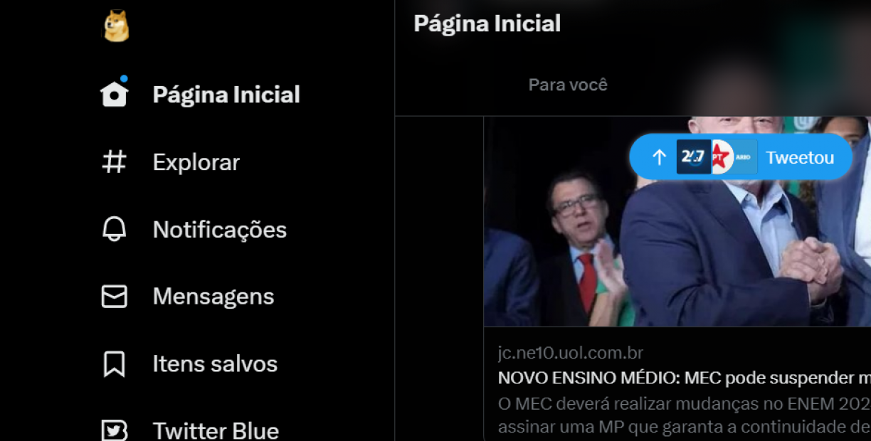 Reprodução / Twitter