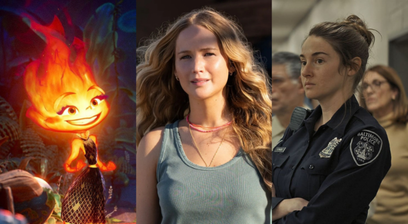 CINEMA "Animação "Elementos", "Que Horas Eu Te Pego?", com Jennifer Lawrence; e "Sede Assassina", com a atriz Shailene Woodley