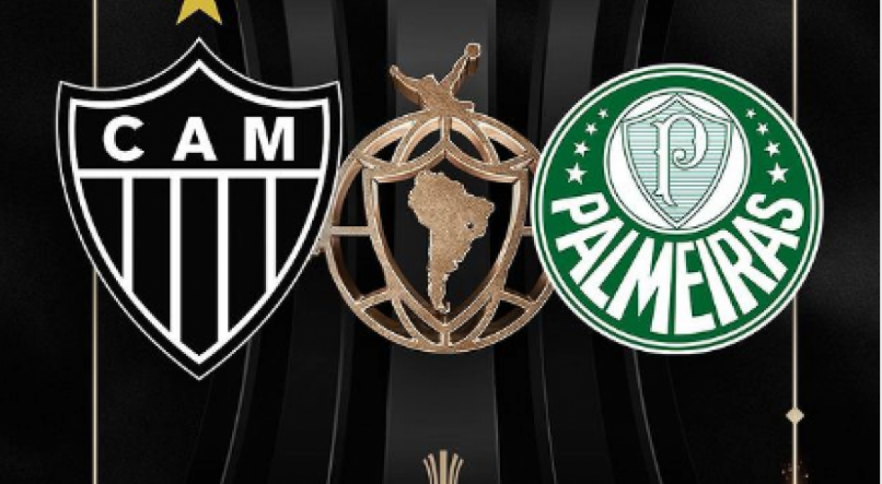 Atl&eacute;tico-MG  x Palmeiras &eacute; um dos confrontos das oitavas-de-final da Libertadores 2023