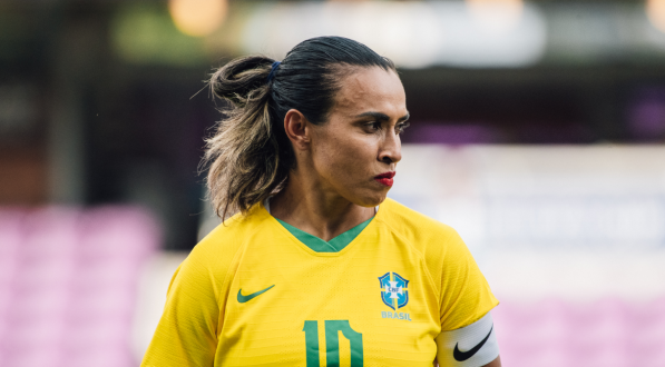 Marta, Rainha do Futebol, Seleção Brasileira de Futebol Feminino