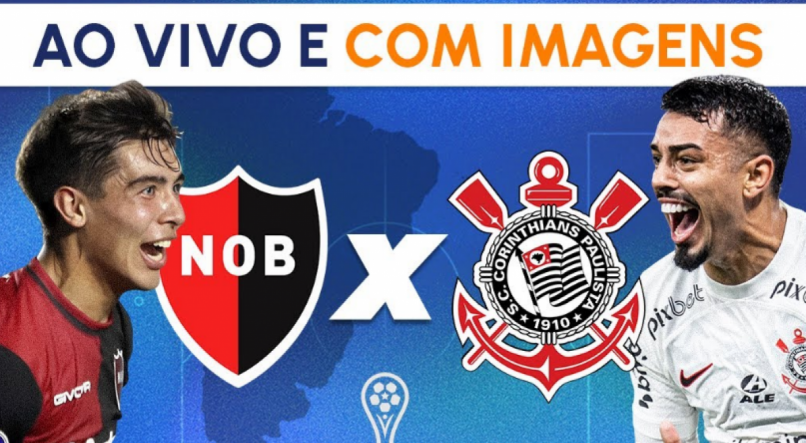 Newell's Old Boys x Corinthians terá transmissão ao vivo do SBT no YouTube