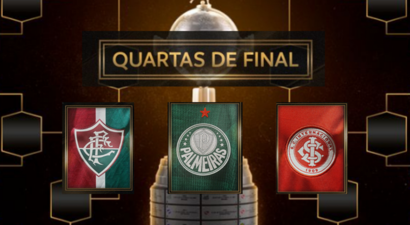 Palmeiras, Fluminense e Internacional são os brasileiros classificados para as quartas-de-final da Libertadores