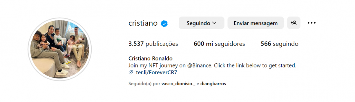 REPRODUÇÃOP / INSTAGRAM