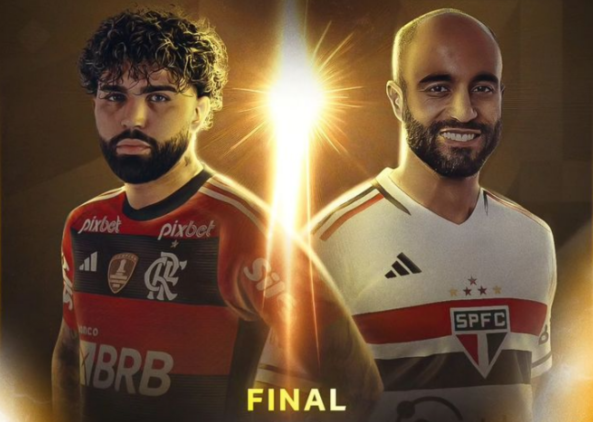 Flamengo e São Paulo fazem primeiro jogo da final da Copa do Brasil