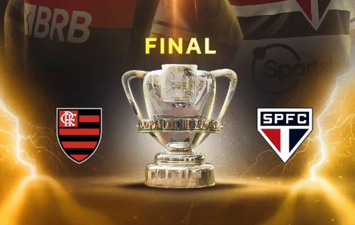 FINAIS DA COPA DO BRASIL 2023: Veja quando vai ser o sorteio da FINAL da  COPA DO BRASIL, disputada pelo FLAMENGO e pelo SÃO PAULO