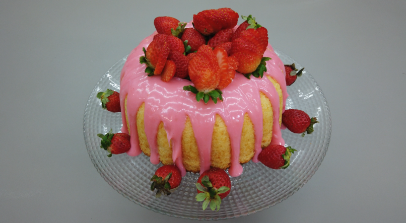 Bolo de morango 