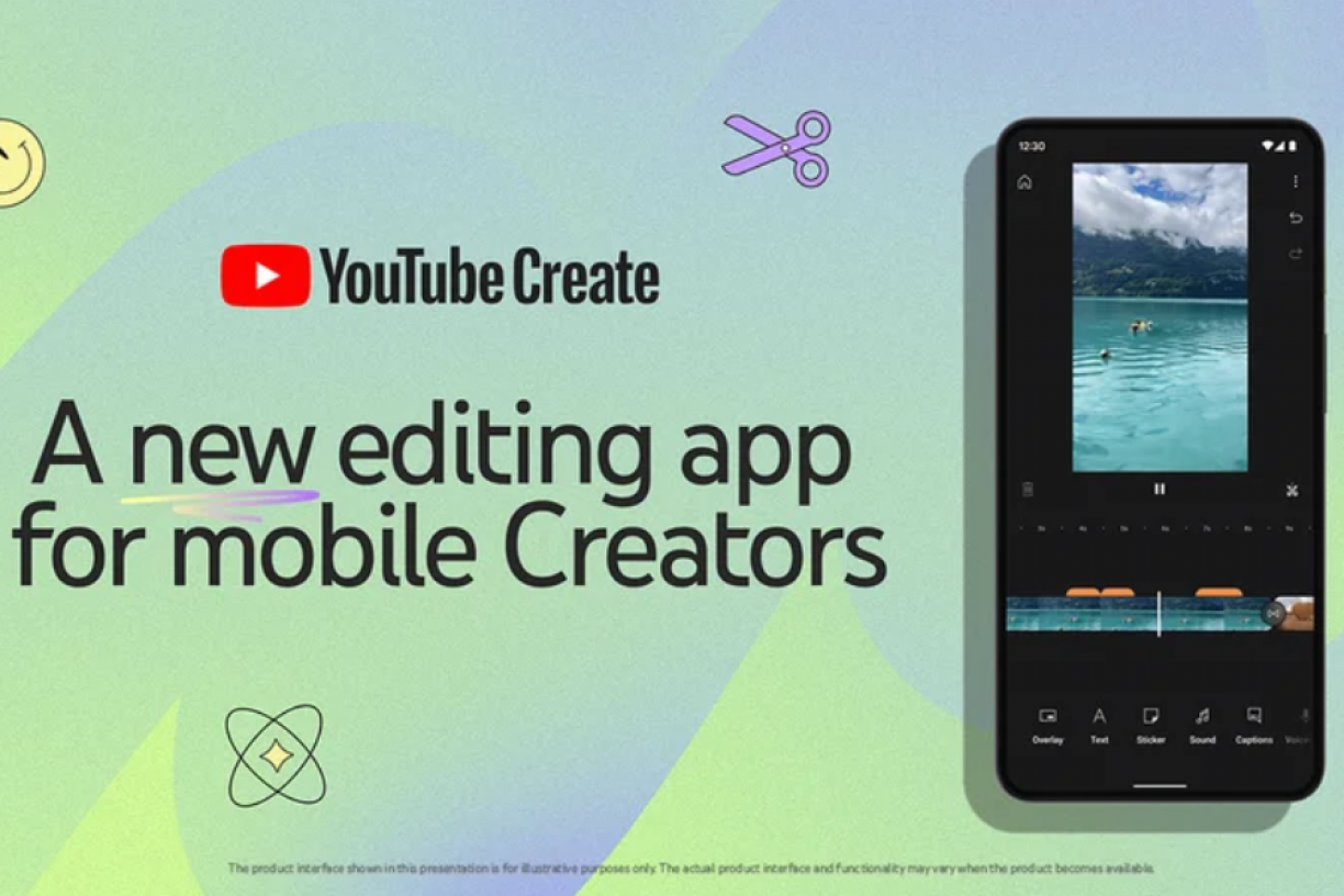 YouTube Create é o novo aplicativo do Youtube que compete com o CapCut.