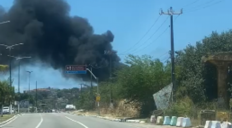 Incêndio acontece nesta manhã em Olinda