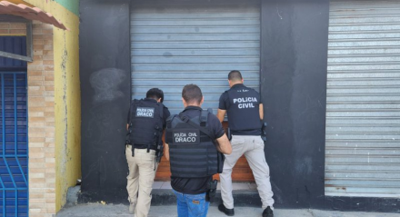 A Operação Aretusa visa combater o tráfico de drogas praticado por uma organização criminosa