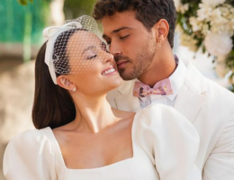 Larissa Manoela revela que planeja filhos com o marido André Luiz Frambach