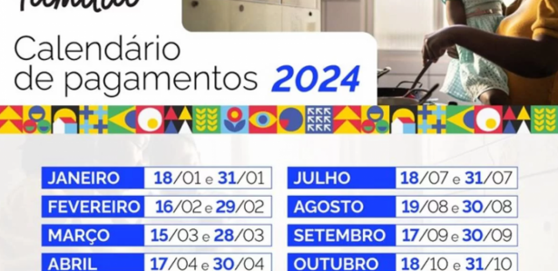 Governo Revela Calendário Do Bolsa Família 2024; Confira Datas De Pagamento