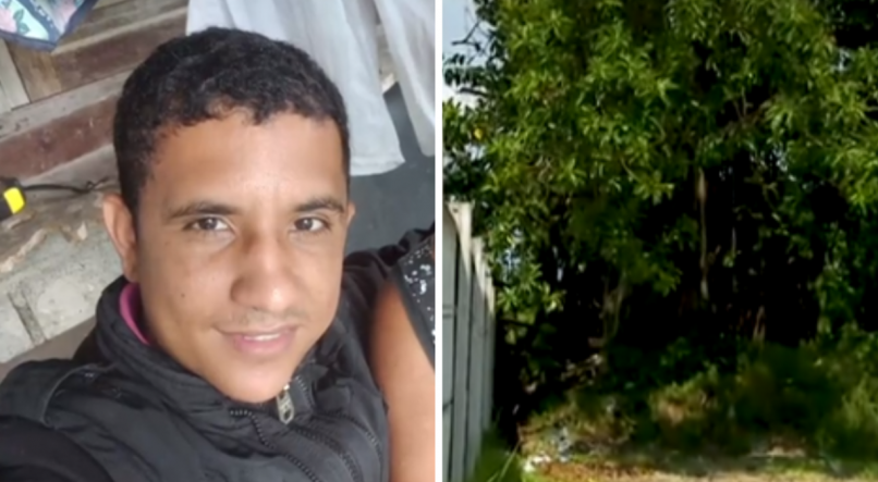 Corpo do jovem foi achado embaixo de uma árvore