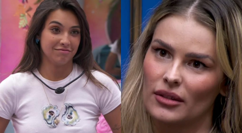 Yasmin Brunet e Vanessa Lopes no BBB 24