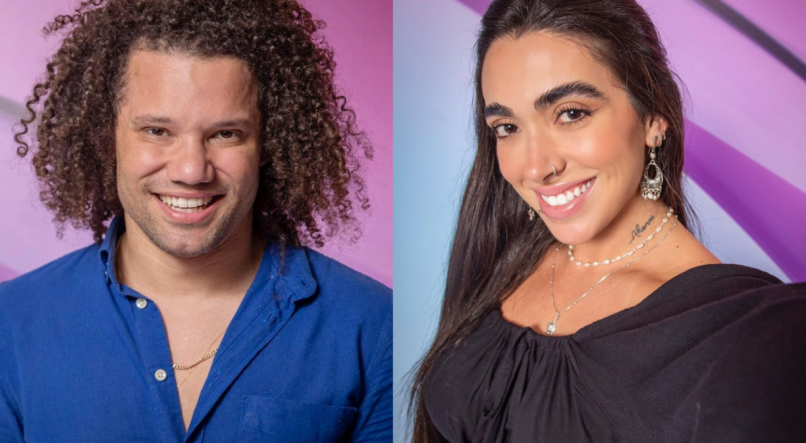 Maycon e Giovanna estão no 1º paredão do BBB 24