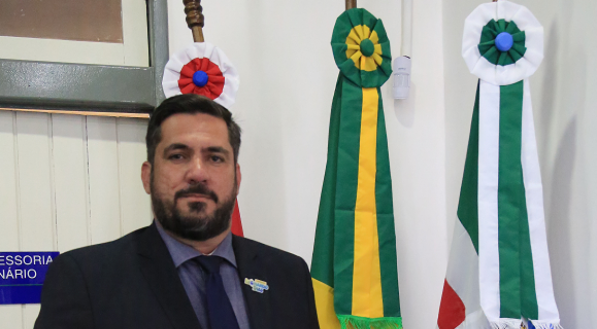 O vereador Leonardo Dias (PL-AL)