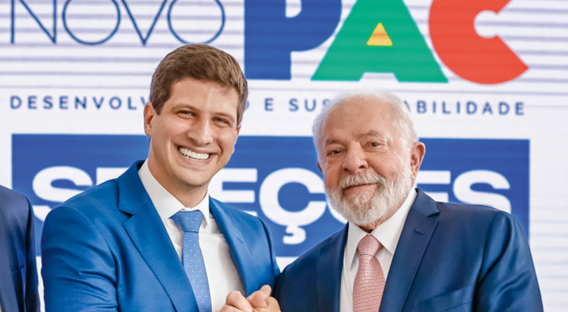 João Campos e Lula 