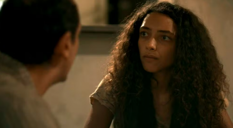 Alice Carvalho como Joaninha em "Renascer", novela das nove da TV Globo.