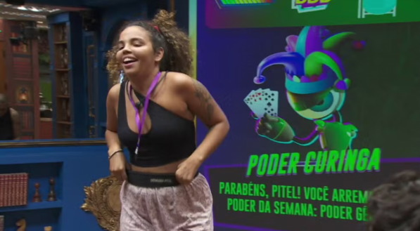 Giovanna Pitel ganhou Poder Curinga no BBB 24