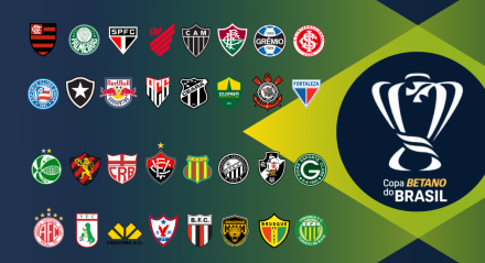32 times disputam a terceira fase da Copa do Brasil