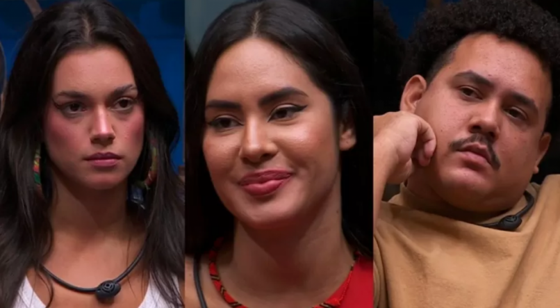 Alane, Isabelle e Lucas Henrique (Buda) estão no 19º paredão do BBB 24!