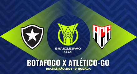 Botafogo x Atlético-GO - 3ª rodada do Brasileirão