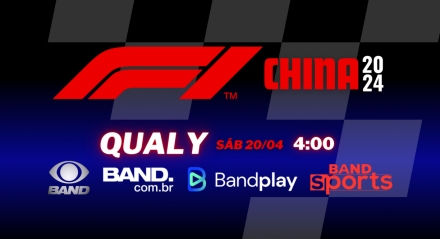 Qualificação do GP da China de Fórmula 1 ao vivo