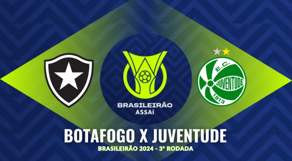 Transmissão de Botafogo x Juventude ao vivo e online COM IMAGENS; saiba horário e como assistir o jogo do Botafogo de graça pela internet