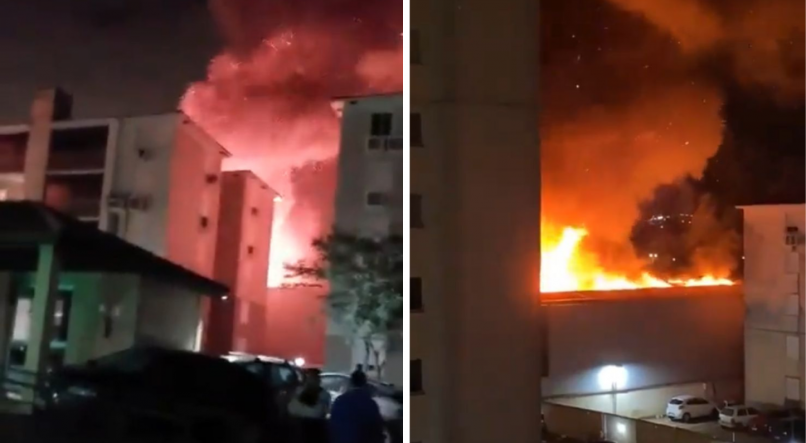 Incêndio do bairro de Humaitá, em Porto Alegre (RS)
