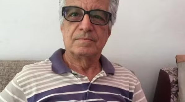 Imagem do idoso morto após levar chute no peito, Cesar Torresi tinha 77 anos