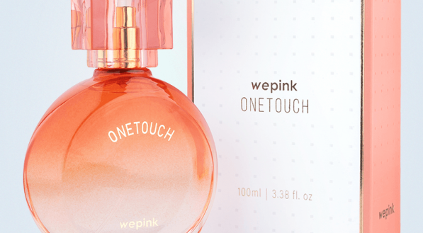 Imagem ilustrativa do perfume One Touch da Wepink!