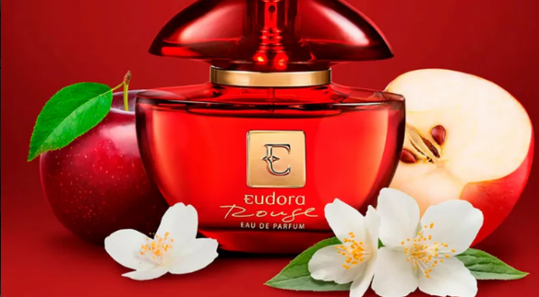 Imagem ilustrativa do frasco do perfume Eudora Rouge