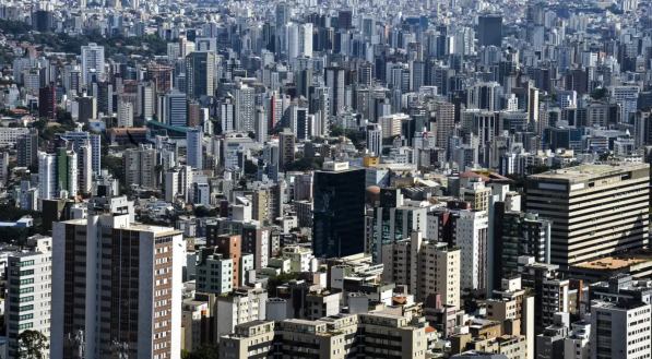 Vista aérea de Belo Horizonte