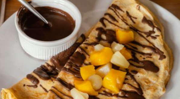 Crepe de chocolate