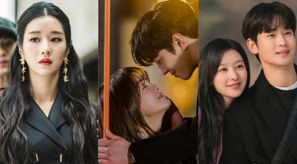 Imagem de uma colagem com três doramas famosos!