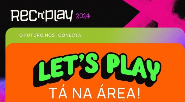 Imagem: banner de inscrições do concurso Let's Play.