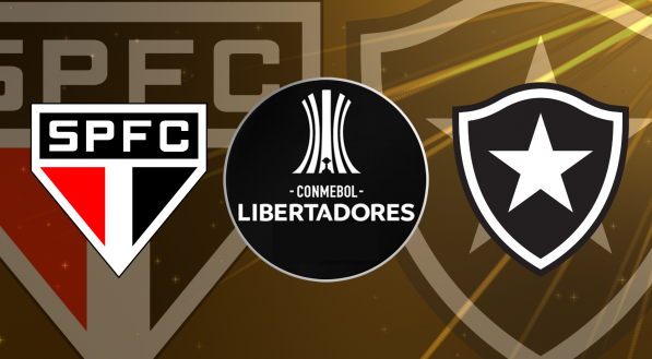 São Paulo x Botafogo, pelas quartas-de-final da Libertadores 2024