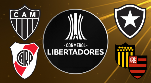 Atlético-MG x River Plate e Botafogo x Peñarol x São Paulo serão as semifinais da Libertadores 2024