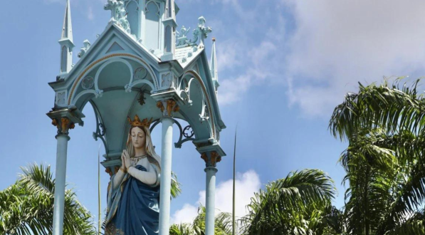 Foto: imagem de Nossa Senhora da Conceição no Morro.