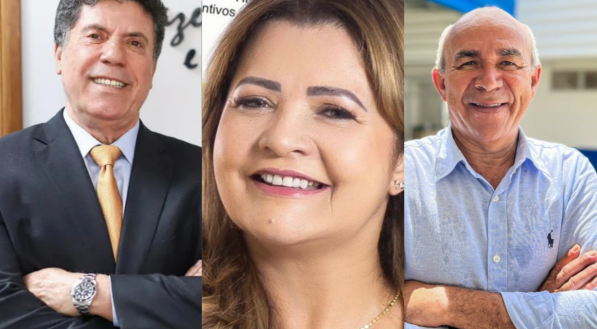 Imagem dos candidatos sub judice: Lula Cabral, Márcia Barreto e Eduardo Honório