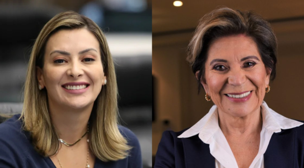 Imagem: candidatas à prefeitura de Ponta Grossa (PR), Mabel Canto (PSDB) e Elizabeth Schmidt (União), que tenta a reeleição.