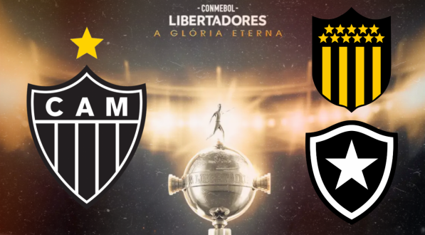 Final entre Atlético MG x Peñarol ou Botafogo