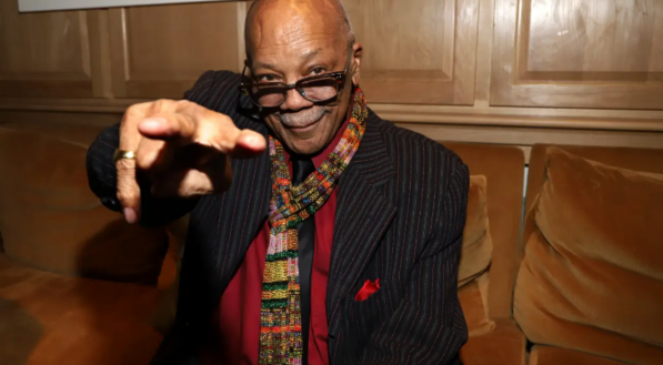 O produtor musical Quincy Jones