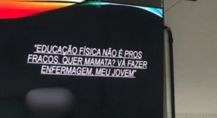 Imagem: captura de tela da publicação que circulou nas redes sociais.