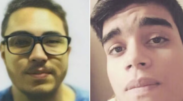 Ícaro Ribeiro da Silva (à esquerda) foi condenado a 31 anos e 4 meses de prisão por matar e esquartejar Henrique José de Andrade Matos, em Aracaju (SE)