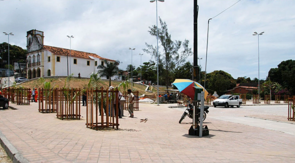 Igreja do Rosário dos Homens Pretos no Largo do Bonsusesso em Olinda