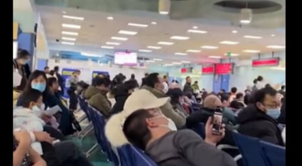 Circulam na internet vídeos de hospitais lotados no norte da China
