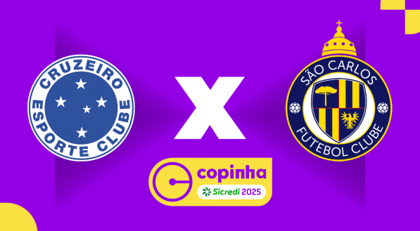 Cruzeiro x São Carlos, pela 3ª rodada do Grupo 13 da Copinha
