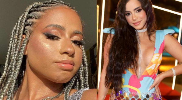 Imagem das influenciadoras MC Loma (esquerda) e Mariely Santos (direita)